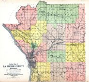 La Crosse County, Atlas: La Crosse County 1913, Wisconsin Historical Map